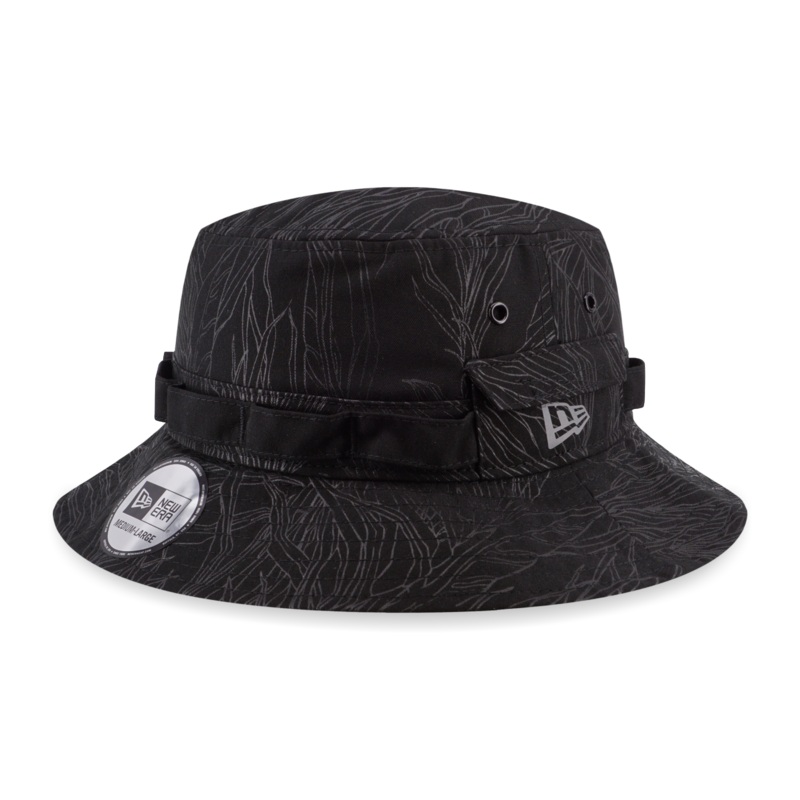 NEW ERA LEAF CAMO BLACK ADVENTURE BUCKET