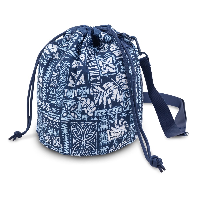 NEW ERA MARINE LIFE CLUB NAVY BENTO DRAWSTRING BAG
