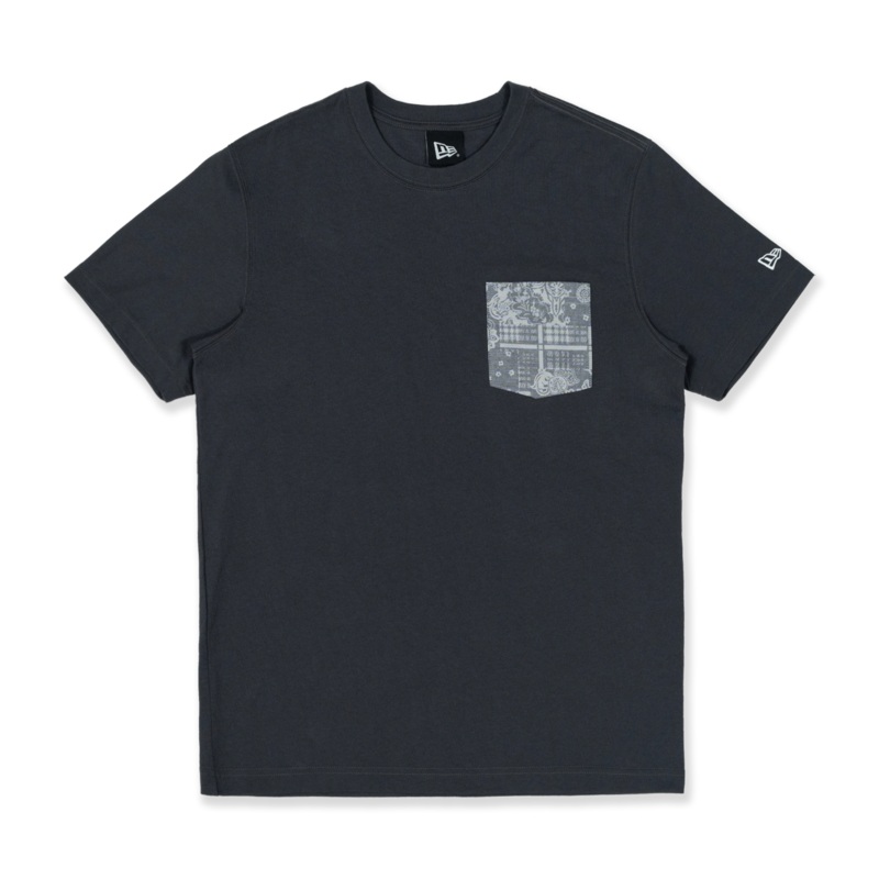 NEW ERA MOROCCAN PAISLEY BLACK SHORT SLEEVE T-SHIRT