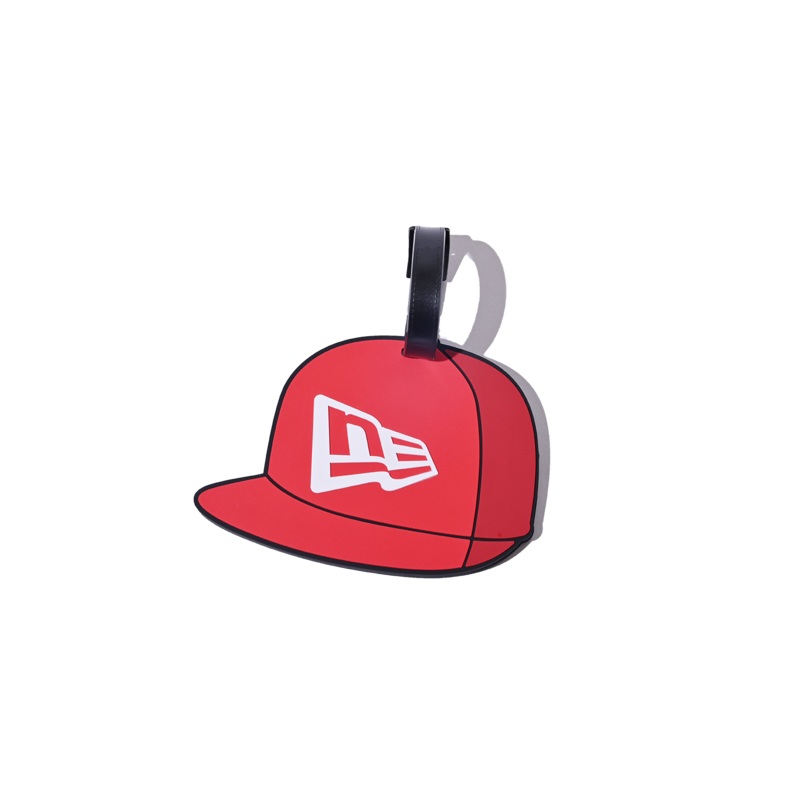 NEW ERA RED LUGGAGE TAG|OSFM