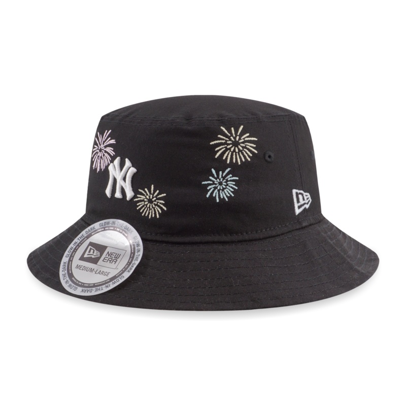 NEW YORK YANKEES FIREWORKS BLACK BUCKET 01