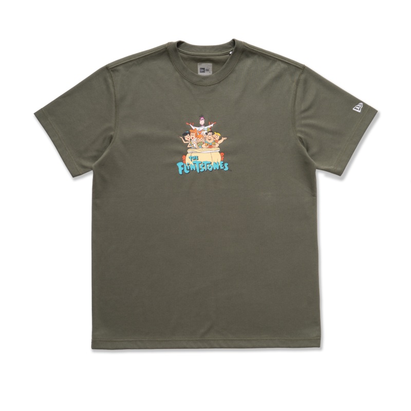 THE FLINSTONESTHE FLINSTONES GREEN SHORT SLEEVE T-SHIRT