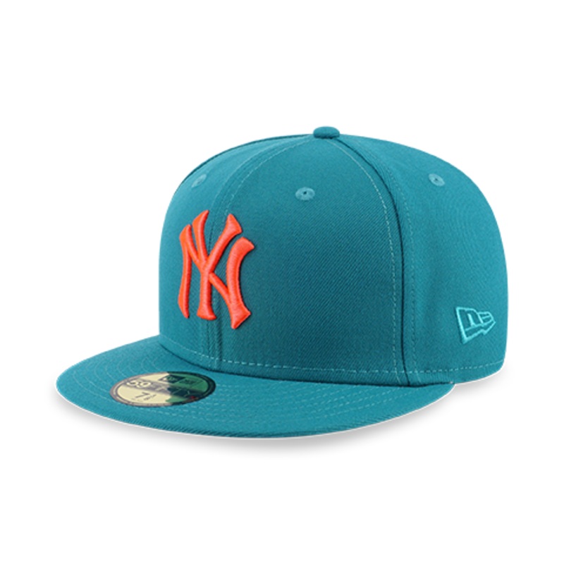 59FIFTY PACK – BADLAND NEW YORK YANKEES TURQUOISE 59FIFTY CAP