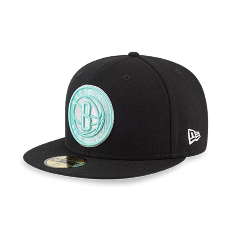 59FIFTY PACK – NEW YORK CITY BROOKLYN NETS BLACK 59FIFTY CAP