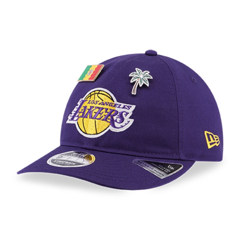 CITY TEAMS LOS ANGELES LAKERS PURPLE RC 9FIFTY CAP