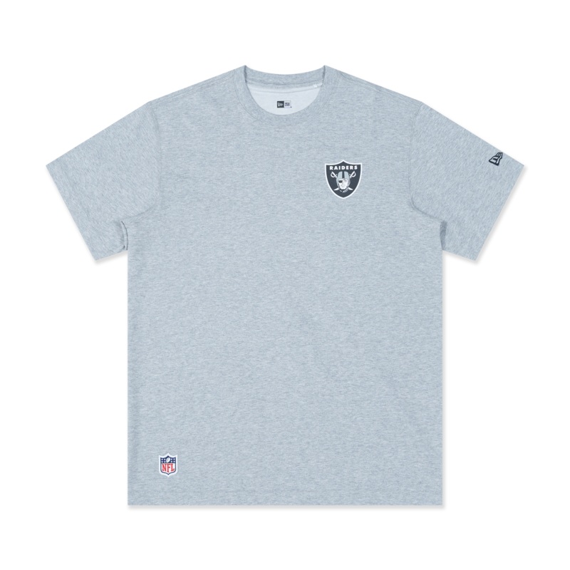 LAS VEGAS RAIDERS SMU GRAY SHORT SLEEVE T-SHIRT
