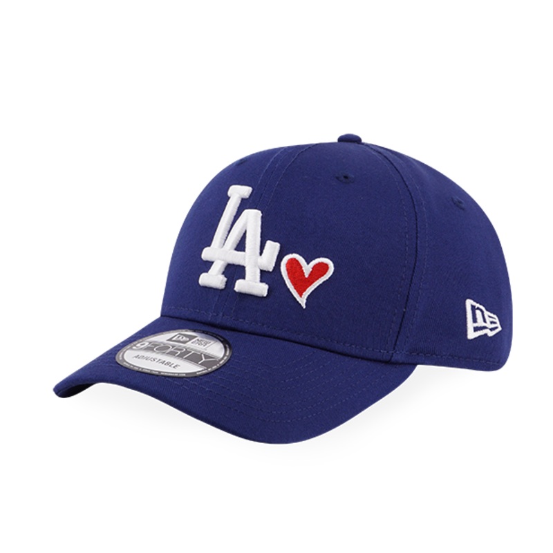 LOS ANGELES DODGERS HEART ESSENTIAL DARK BLUE 9FORTY CAP