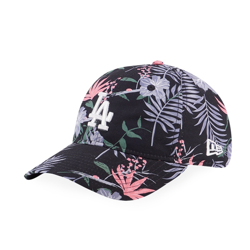 LOS ANGELES DODGERS WOMEN FLORAL BLACK 9TWENTY SMALL CAP