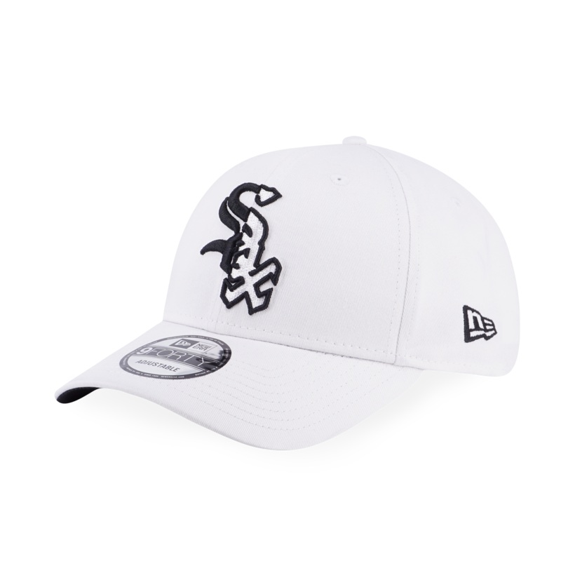 MLB SPLIT LOGO CHICAGO WHITE SOX WHITE 9FORTY CAP