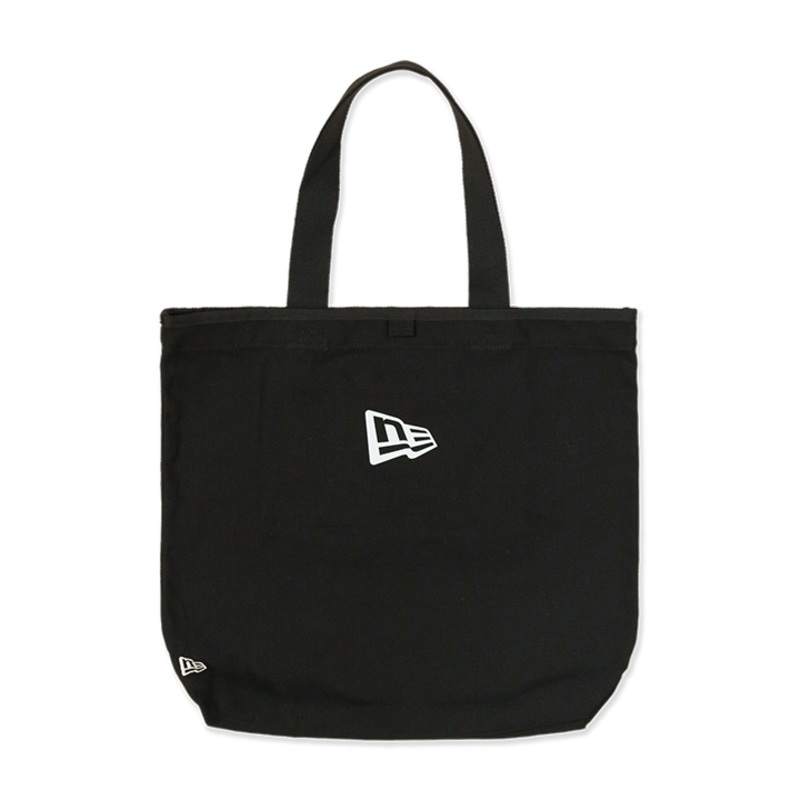 NEW ERA BLACK 14L CANVAS TOTE BAG