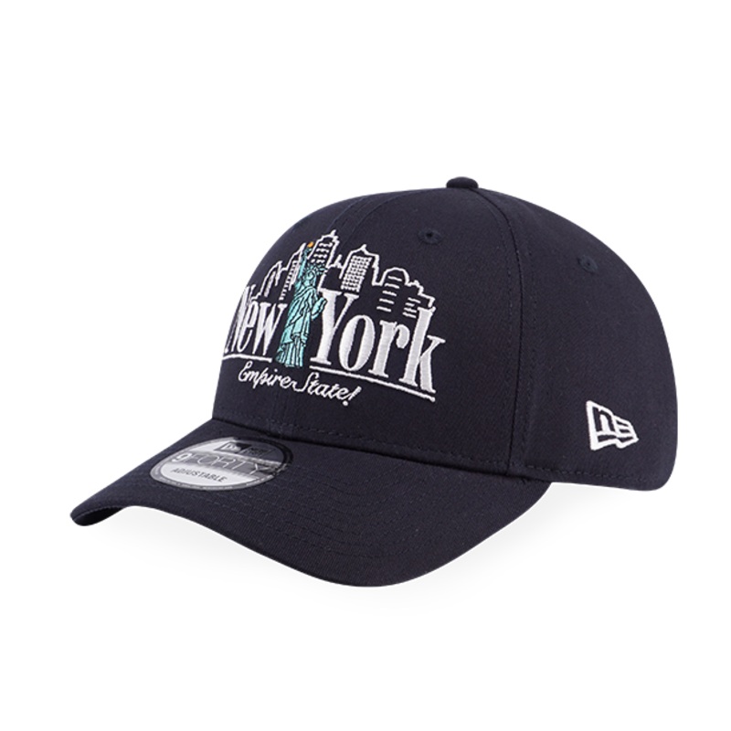 NEW ERA NEW YORK LOGOS NAVY 9FORTY CAP
