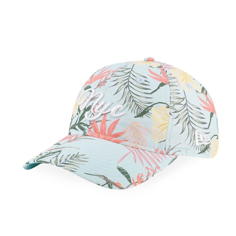 NEW ERA WOMEN FLORAL OPEN BLUE 9TWENTY SMALL CAP
