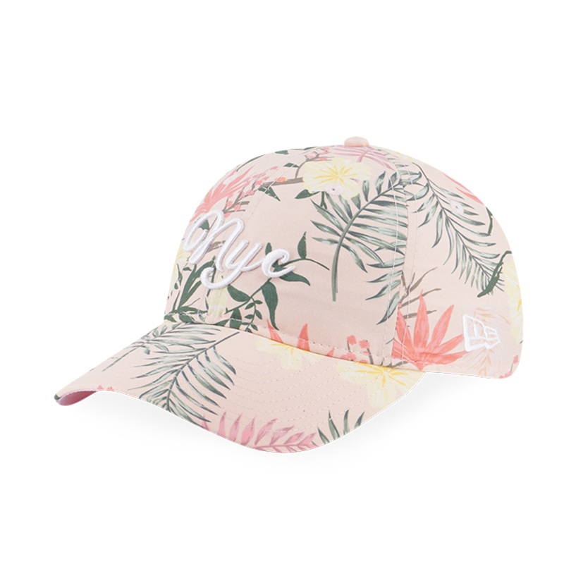 NEW ERA WOMEN FLORAL PINK 9TWENTY SMALL CAP