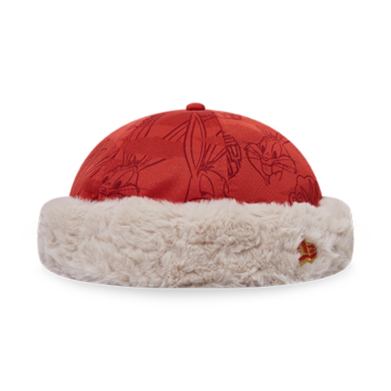 NEW ERA X LOONEY TUNES 2023 CNY BUGS BUNNY ALL OVER PRINT OPEN RED SKULLY