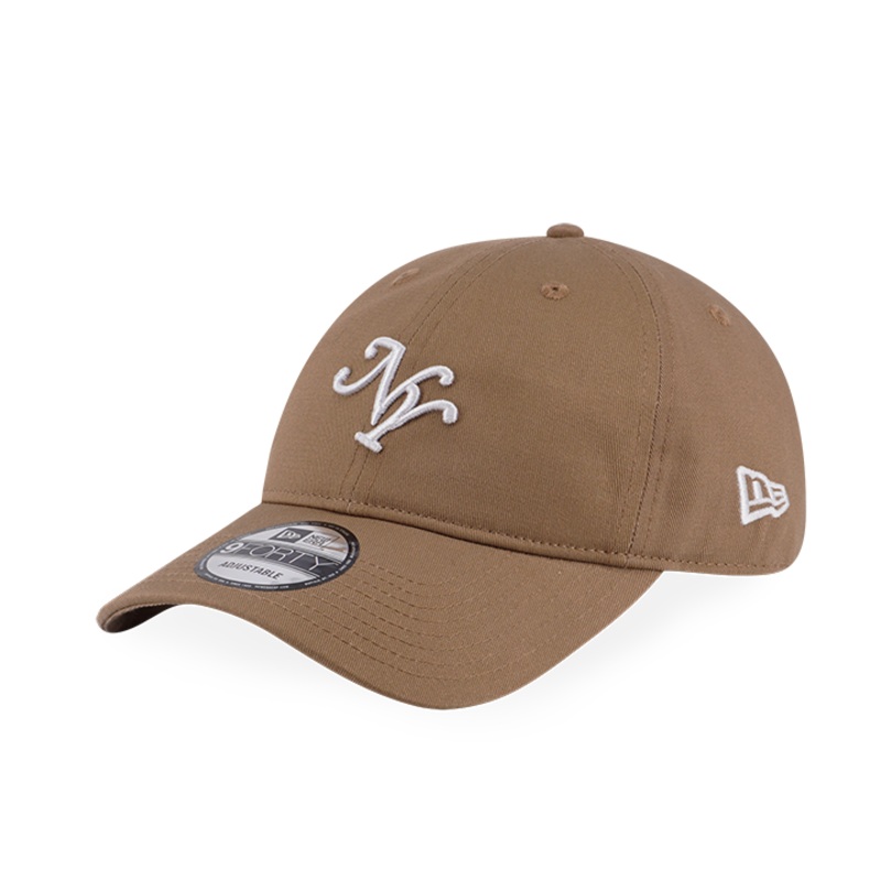 NY LA NEW ERA KHAKI 9FORTY UNST CAP