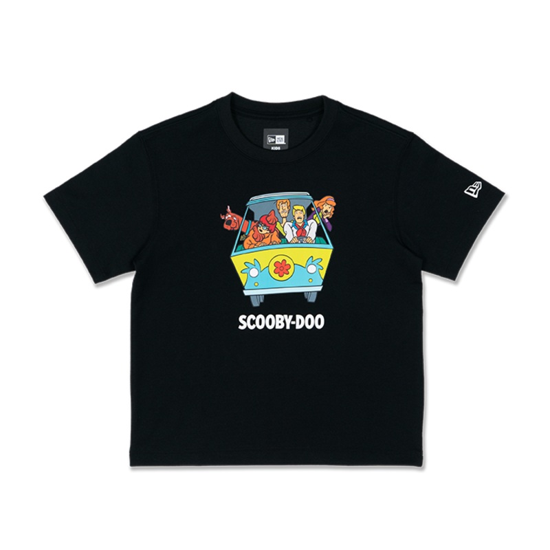 SCOOBY-DOO BLACK SHORT SLEEVE KIDS T-SHIRT