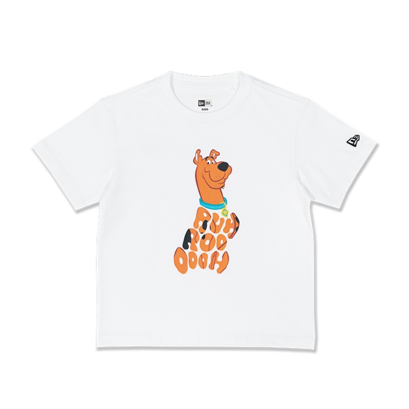 SCOOBY-DOO WHITE SHORT SLEEVE KIDS T-SHIRT