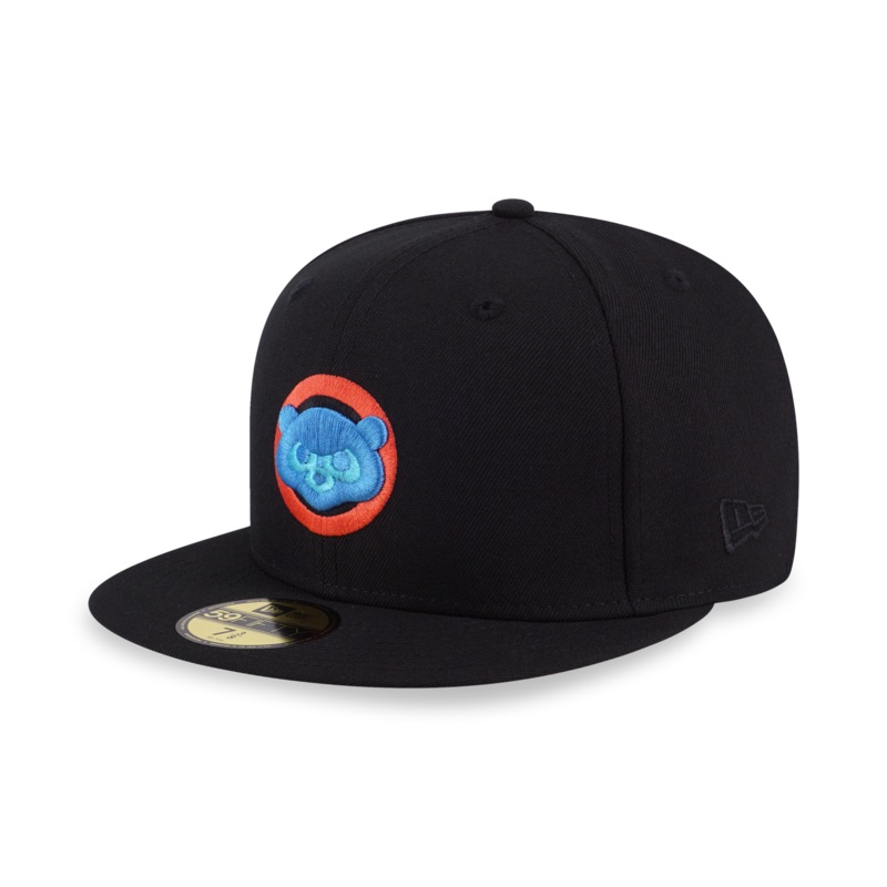59FIFTY PACK – NEON CHICAGO CUBS BLACK 59FIFTY CAP