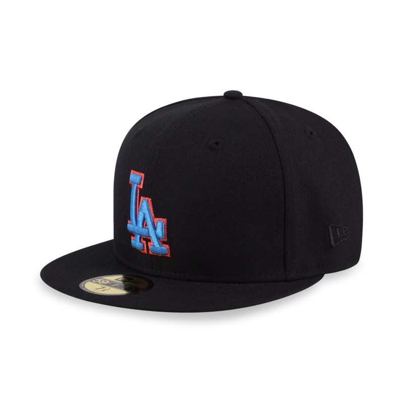59FIFTY PACK – NEON LOS ANGELES DODGERS BLACK 59FIFTY CAP