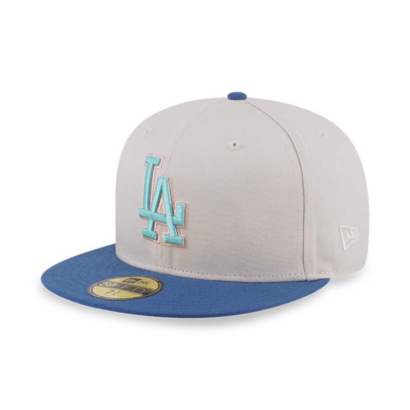 59FIFTY PACK – OCEAN DRIVE LOS ANGELES DODGERS HEATHER GRAY 59FIFTY CAP