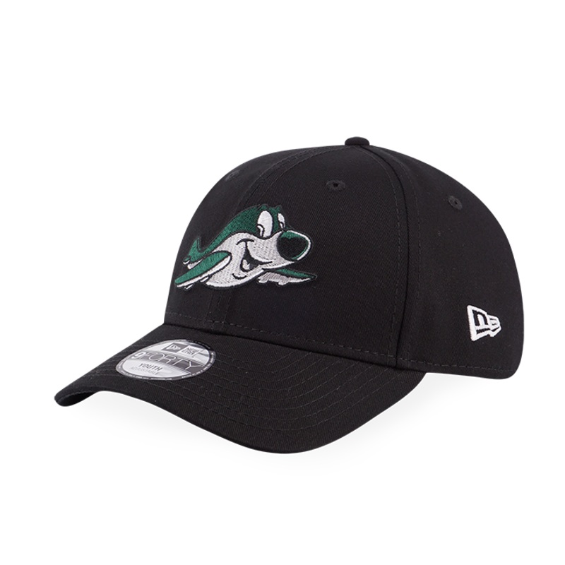LEAGUE MASCOT NEW YORK JETS BLACK KIDS 9FORTY CAP
