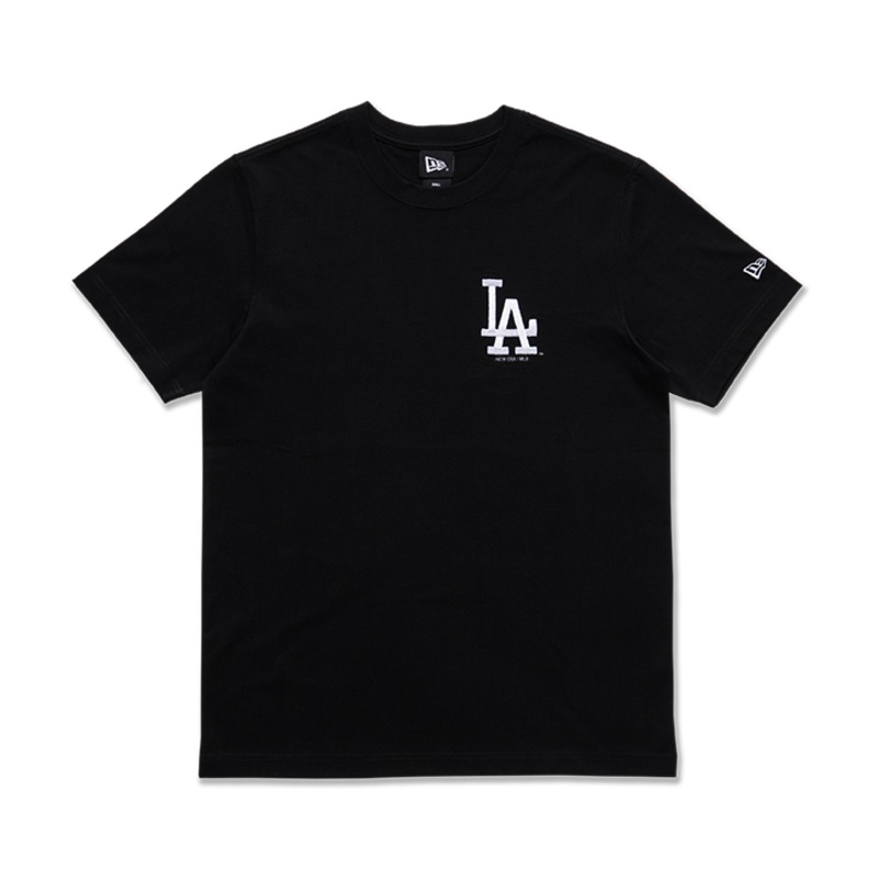 LOS ANGELES DODGERS ESSENTIAL BLACK SHORT SLEEVE T-SHIRT