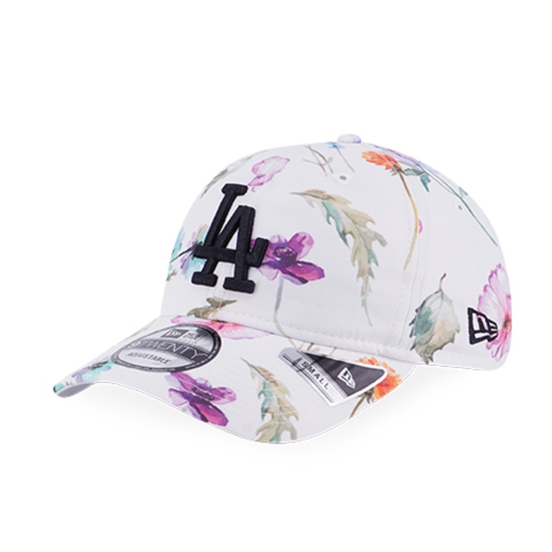 LOS ANGELES DODGERS FLORAL WHITE 9TWENTY SMALL CAP