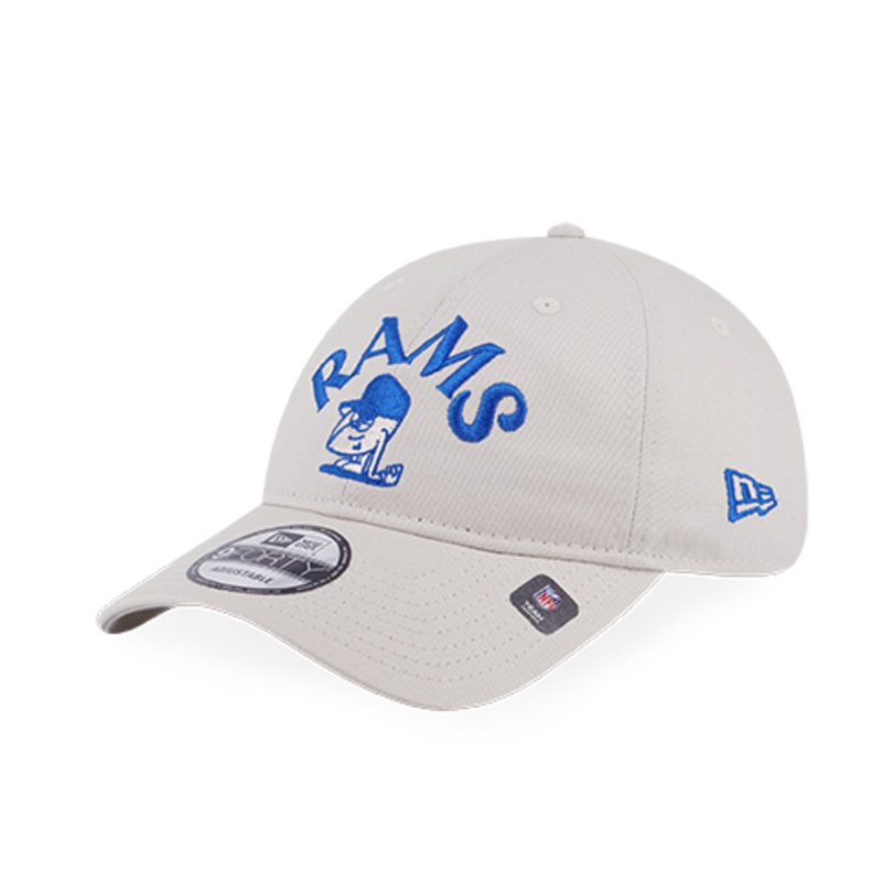 LOS ANGELES RAMS NFL CARTOON IVORY 9FORTY UNST CAP
