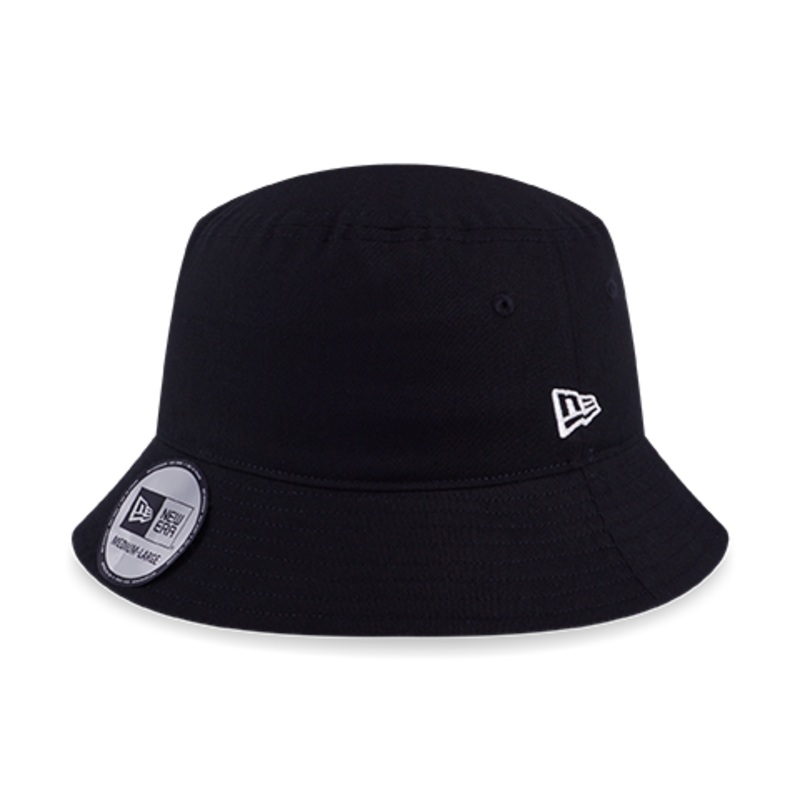 NEW ERA BLACK BASIC TAPERED BUCKET