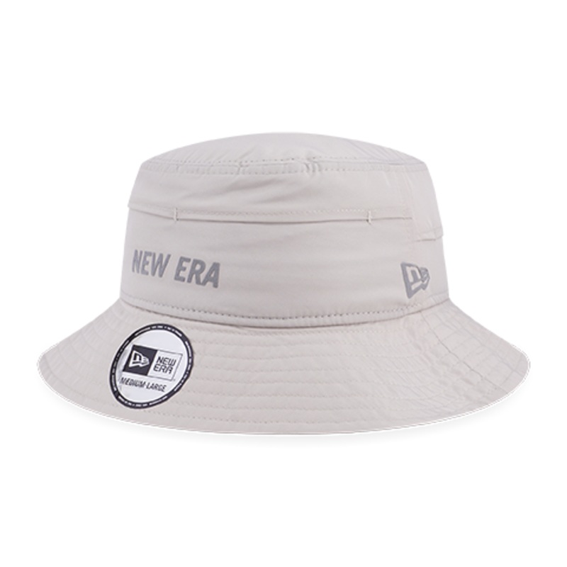 NEW ERA BREATHABLE MED BEIGE ADVENTURE LITE BUCKET