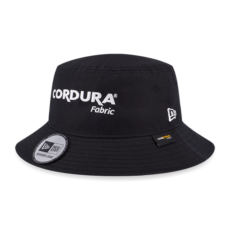 NEW ERA CORDURA RECYCLED BLACK BUCKET 01