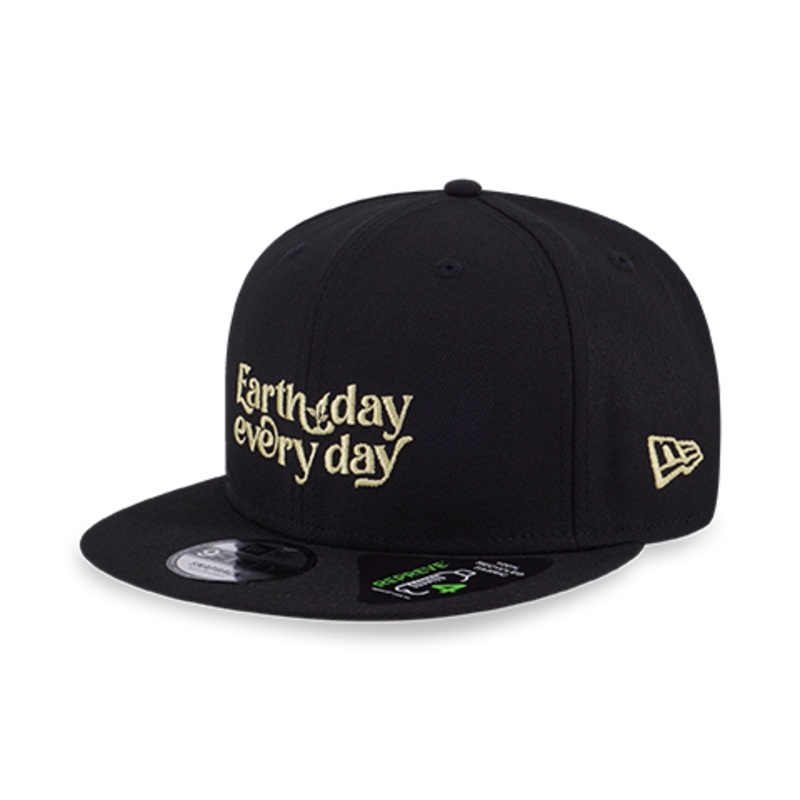 NEW ERA EARTH DAY EVERY DAY BLACK 9FIFTY CAP
