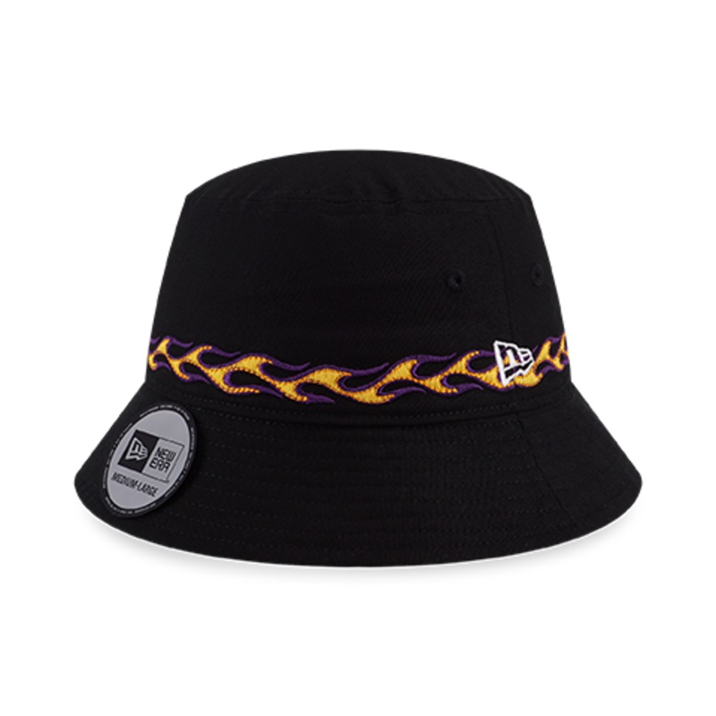 NEW ERA FLAME BLACK BUCKET 01|S/M|M/L|L/XL