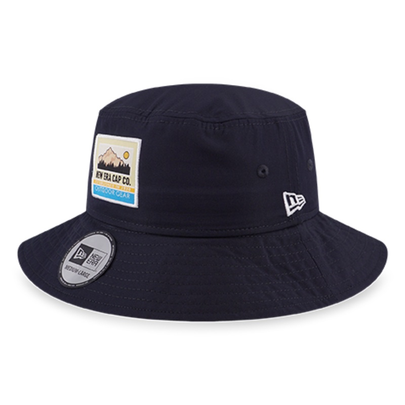 NEW ERA MOUNTAIN LABEL NAVY ADVENTURE BUCKET