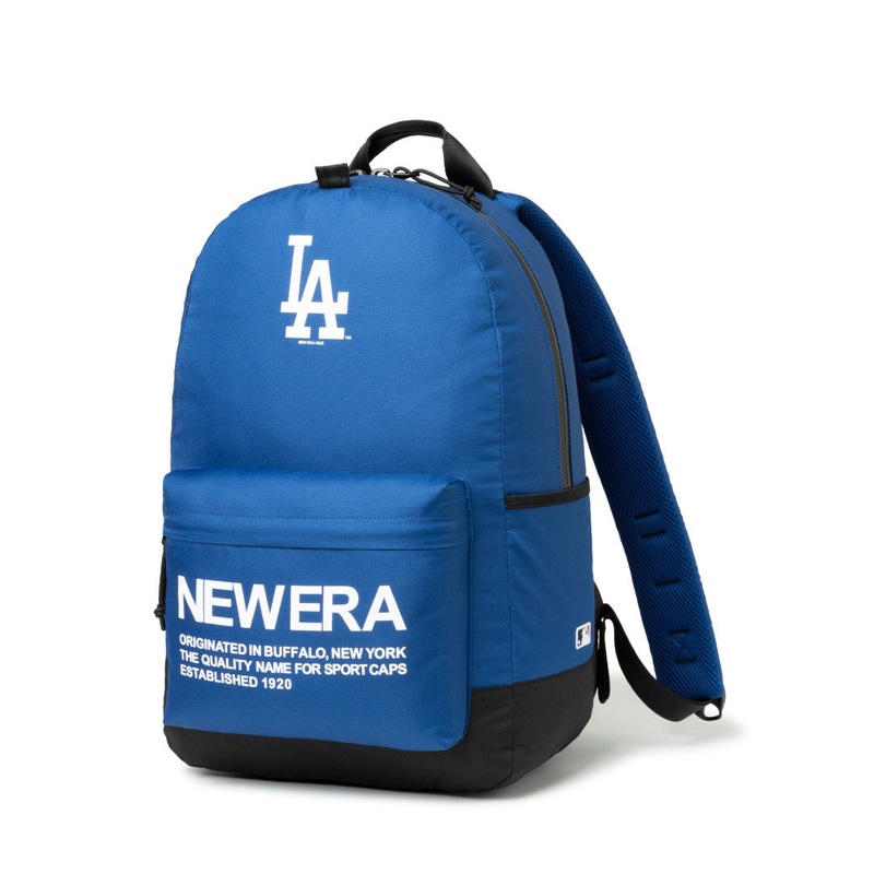 NEW ERA X MLB LOS ANGELES DODGERS  RIPSTOP BLACK BLUE 27L LIGHT PACK