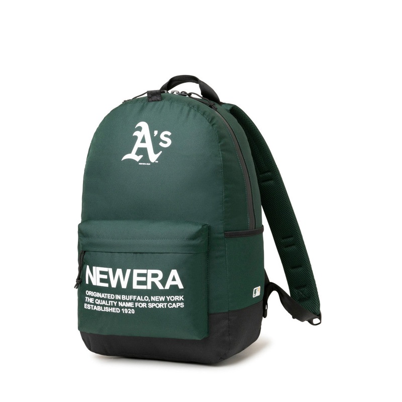 NEW ERA X MLB OAKLAND ATHLETICS RIPSTOP GREEN  27L LIGHT PACK