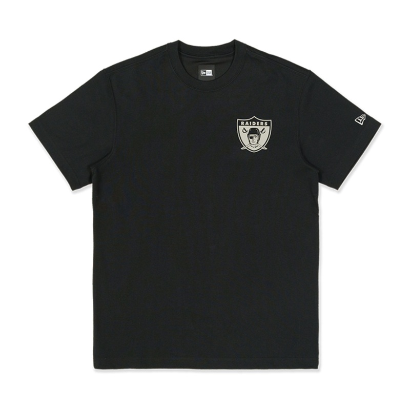 NFL CLASSIC LAS VEGAS RAIDERS BLACK SHORT SLEEVE T-SHIRT