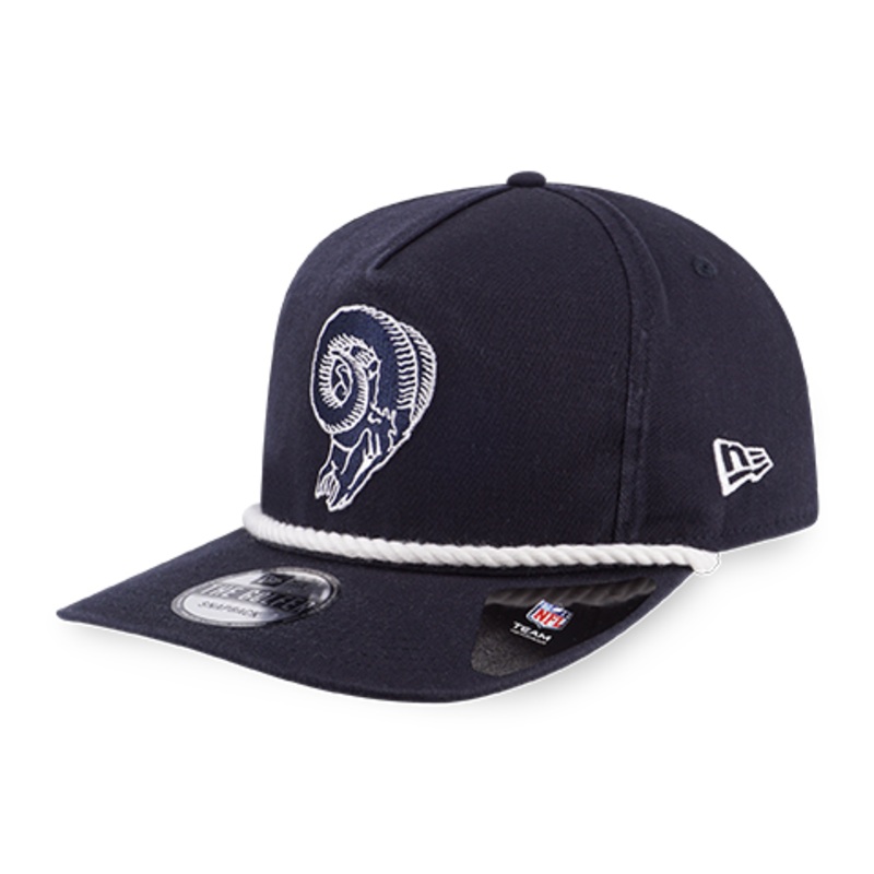 NFL CLASSIC LOS ANGELES RAMS NAVY GOLFER CAP
