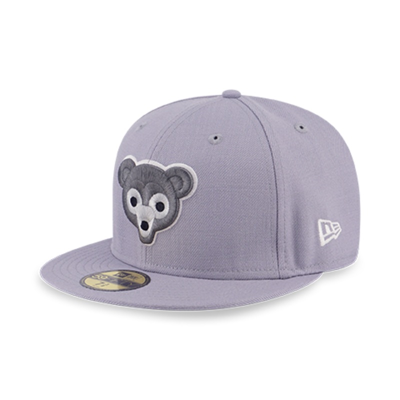 CHICAGO CUBS COOPERSTOWN 59FIFTY PACK-KOALA GRAY 59FIFTY CAP