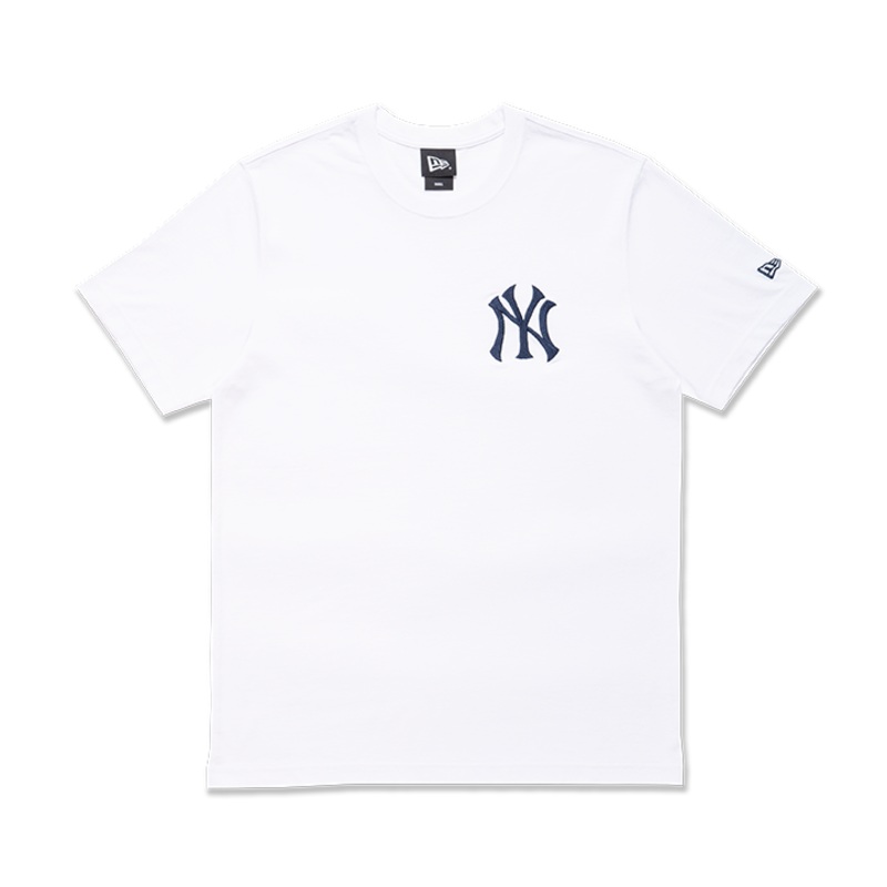 MLB NEW YORK YANKEES ESSENTIAL WHITE SHORT SLEEVE T-SHIRT
