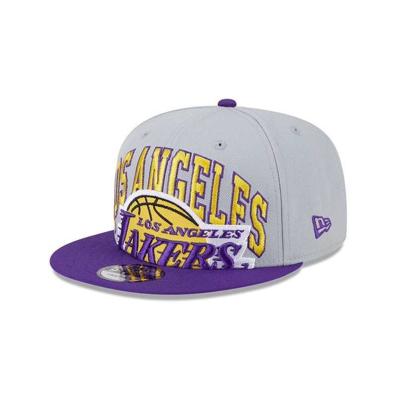 NBA TIP OFF 2023 LOS ANGELES LAKERS GRAY 9FIFTY CAP