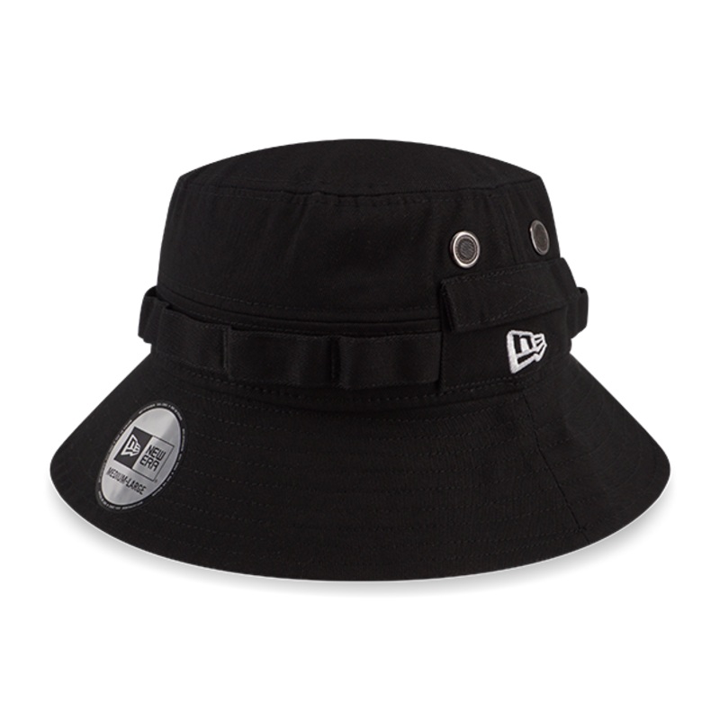 NEW ERA BASIC ALL BLACK ADVENTURE BUCKET