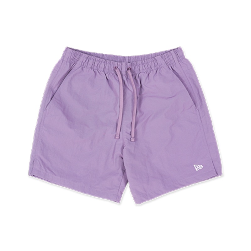 NEW ERA BASIC PURPLE DUSK WOVEN SHORTS