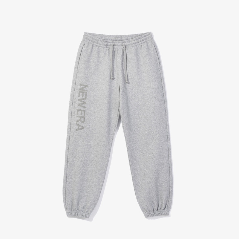 NEW ERA ESSENTIAL GRAY RELAXED JOGGER PANTS