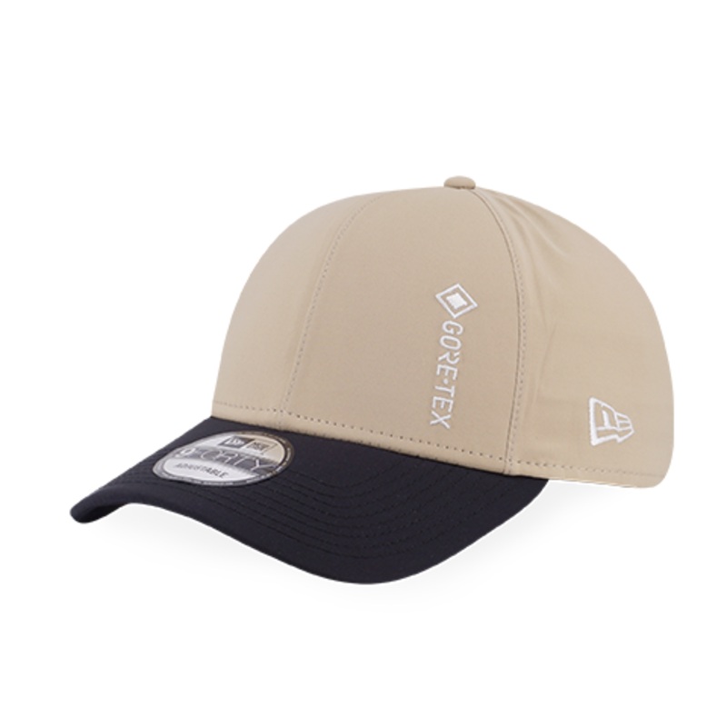 NEW ERA GORE-TEX BEIGE 9FORTY CAP (BLACK VISOR)