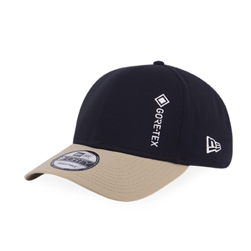 NEW ERA GORE-TEX BLACK 9FORTY CAP (BEIGE VISOR)