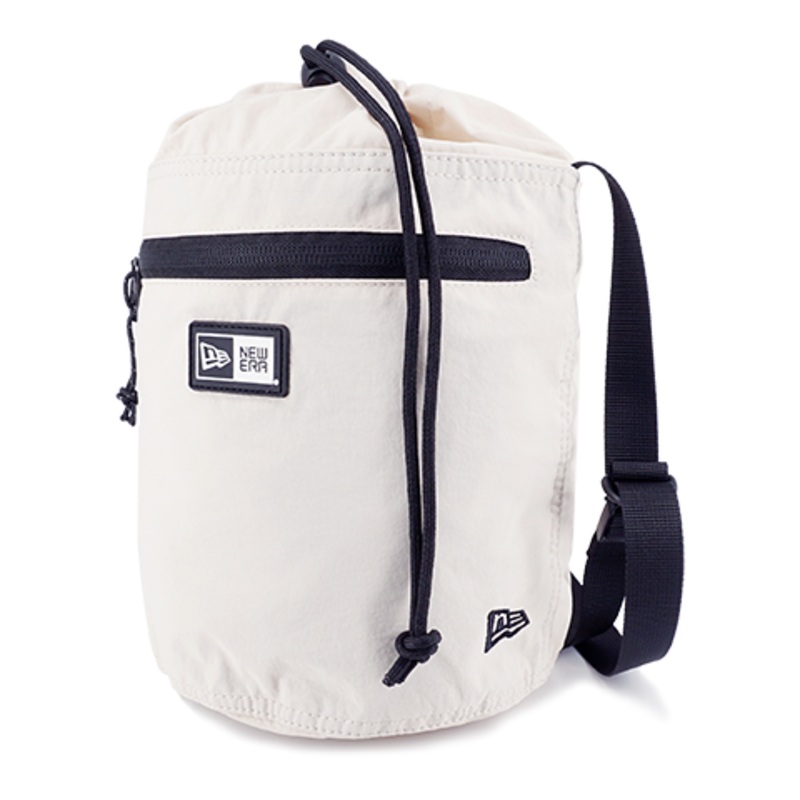 NEW ERA IVORY DRAWSTRING SHOULDER BAG