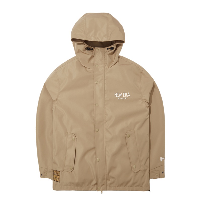 NEW ERA JOYFUL OUTDOOR KHAKI 2 IN 1 DOWN JACKET
