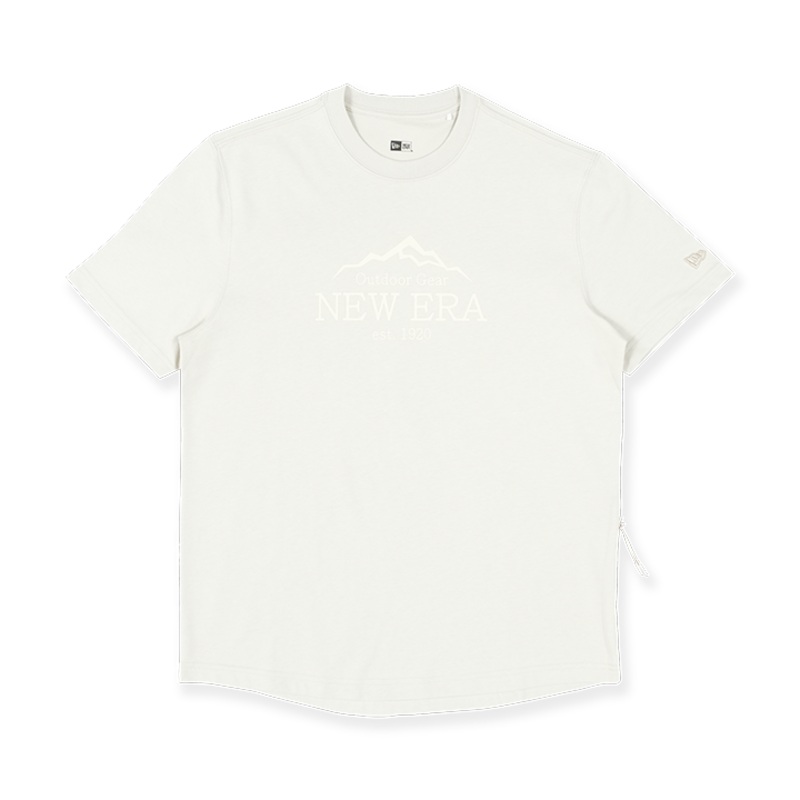 NEW ERA OUTDOOR BASIC LOGO STONE SHORT SLEEVE T-SHIRT