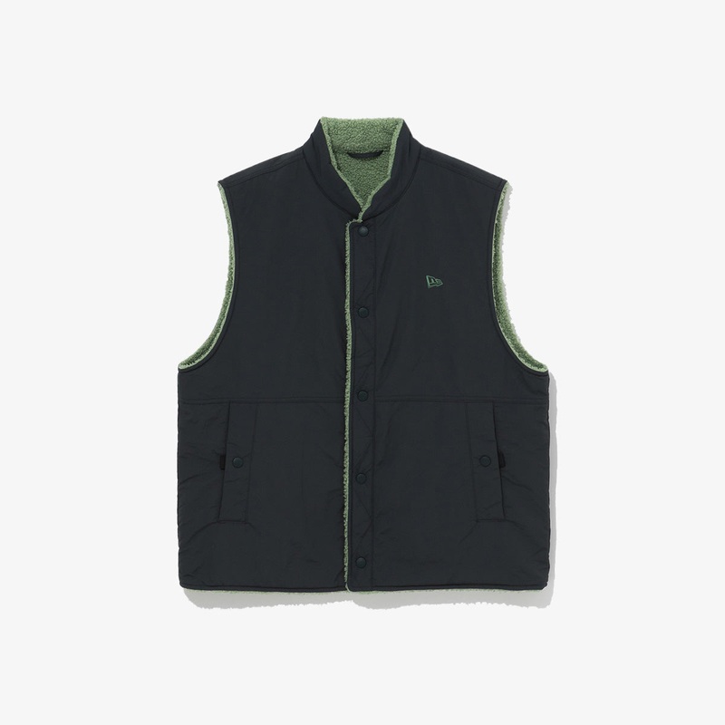 NEW ERA OUTDOOR REVERSIBLE DARK GREEN VEST